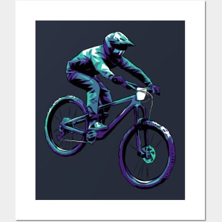 BMX Biker Posters and Art